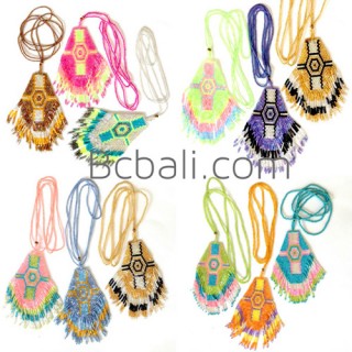 Free Shipping 50 pieces miyuki beads necklace pendant wholesale price